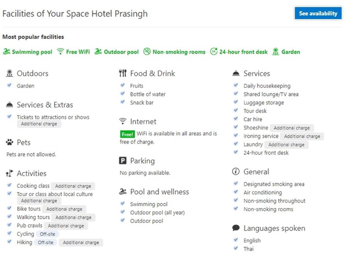 Your Space Prasingh เชียงใหม่